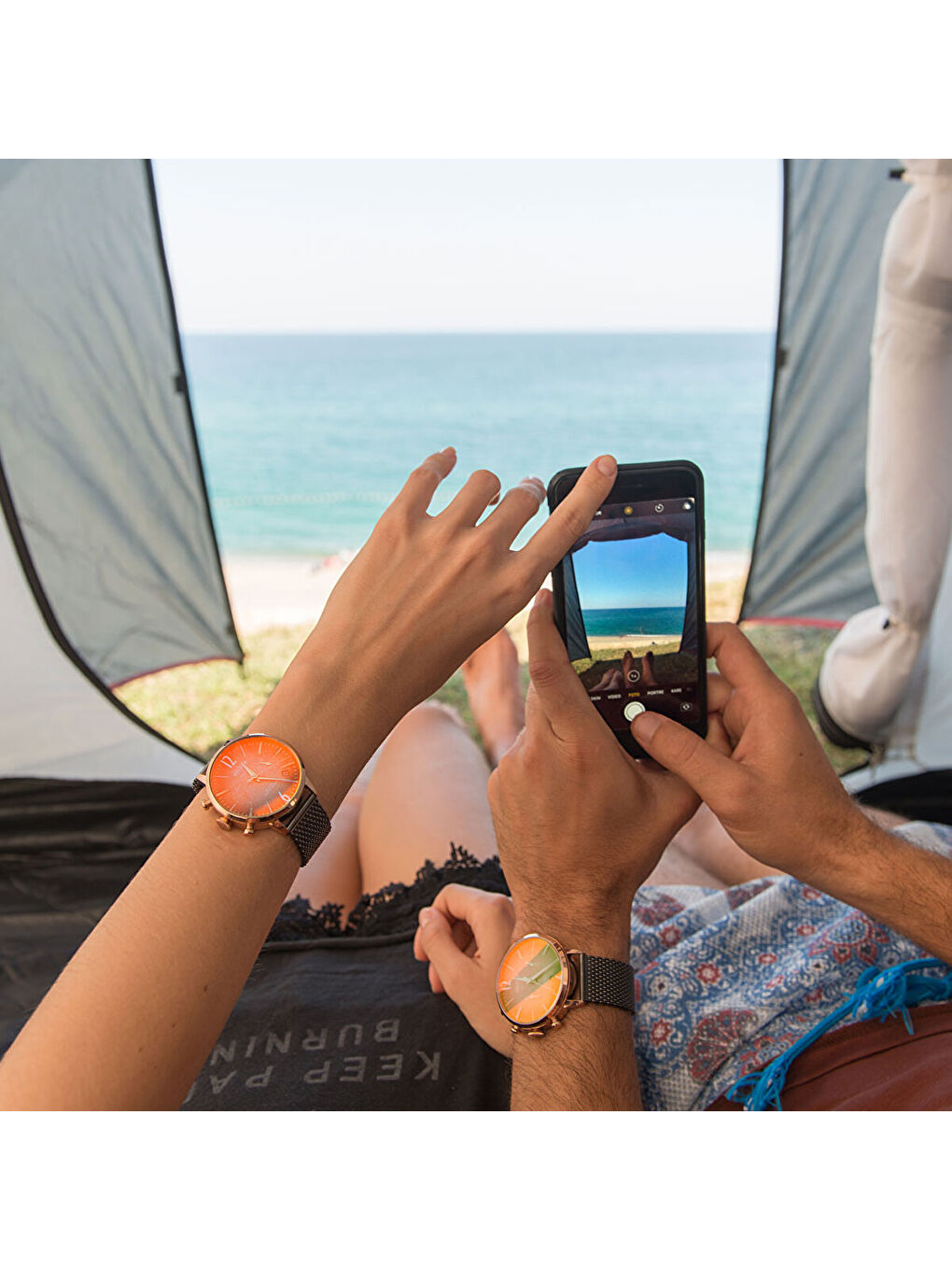 Gri WWRC405 45 mm Erkek Kol Saati-2