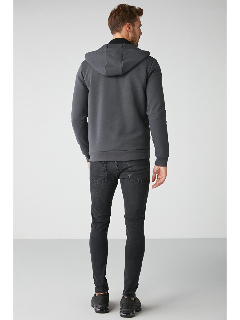 Insıder Comfort Koyu Gri Sweatshirt-4