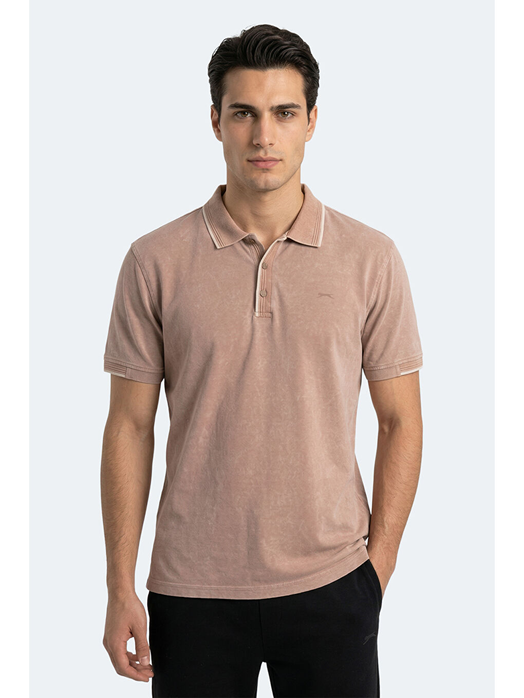 ZALE Erkek Bej Tişört-5