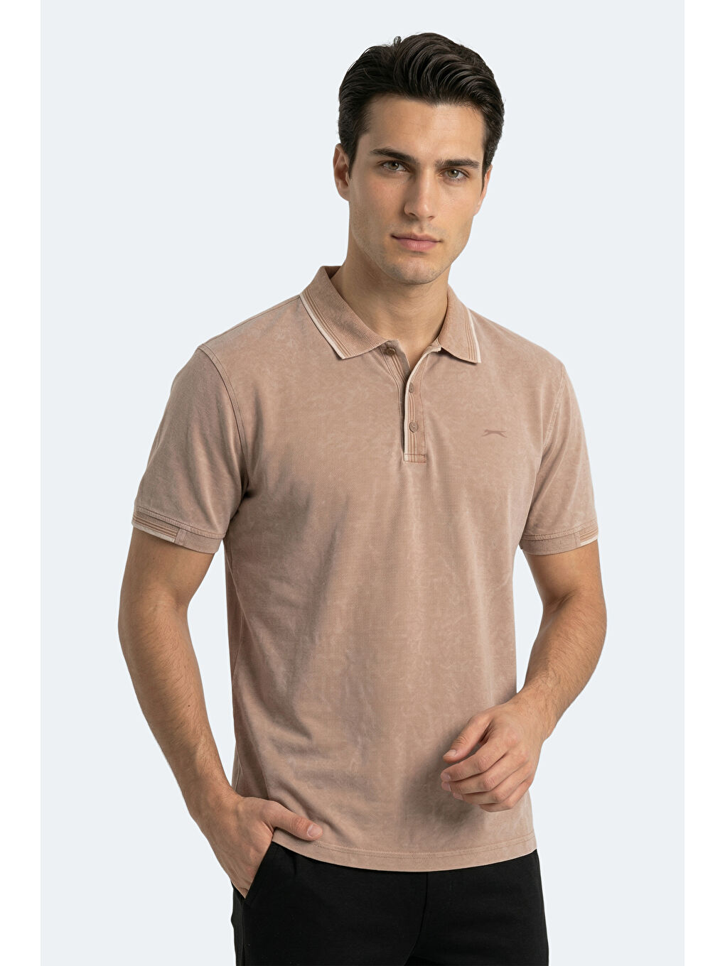 ZALE Erkek Bej Tişört-6