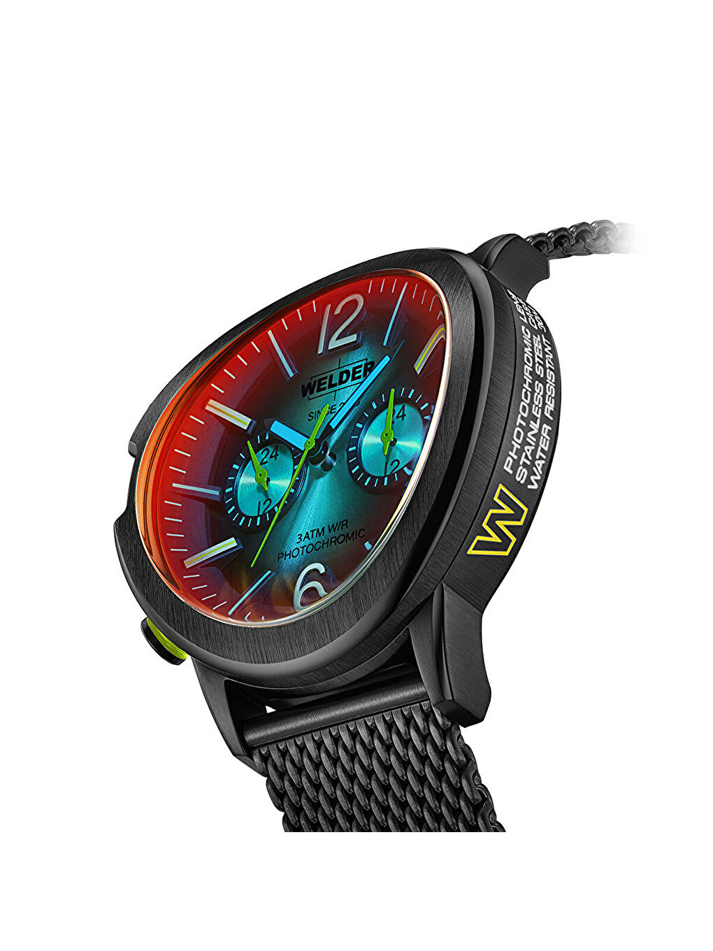 Siyah WWMD1002 Erkek Kol Saati-4