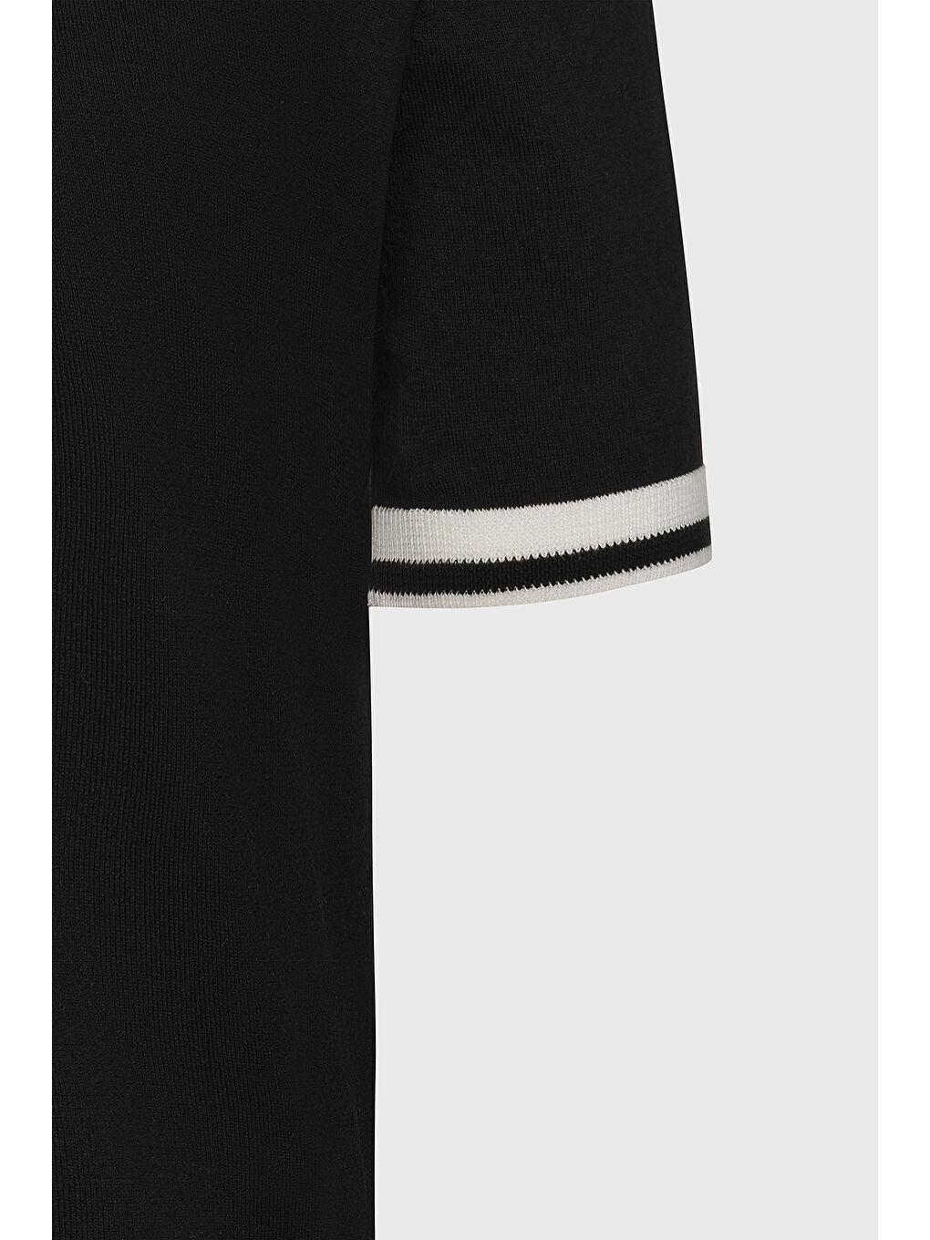 Erkek Siyah Standart Fit %100 Pamuk Bisiklet Yaka Triko Tişört-7