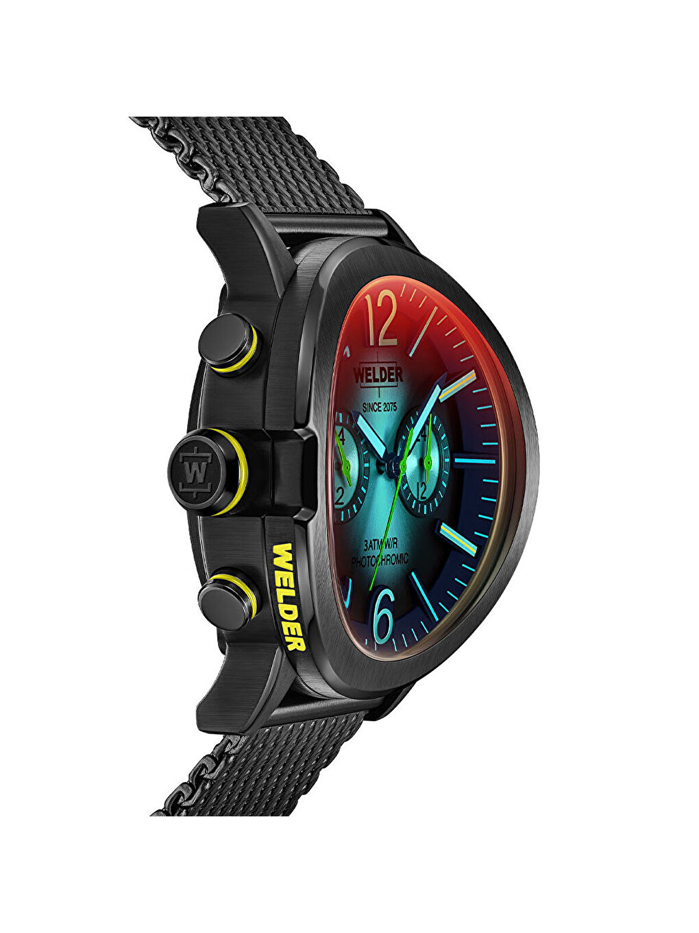 Siyah WWMD1002 Erkek Kol Saati-5