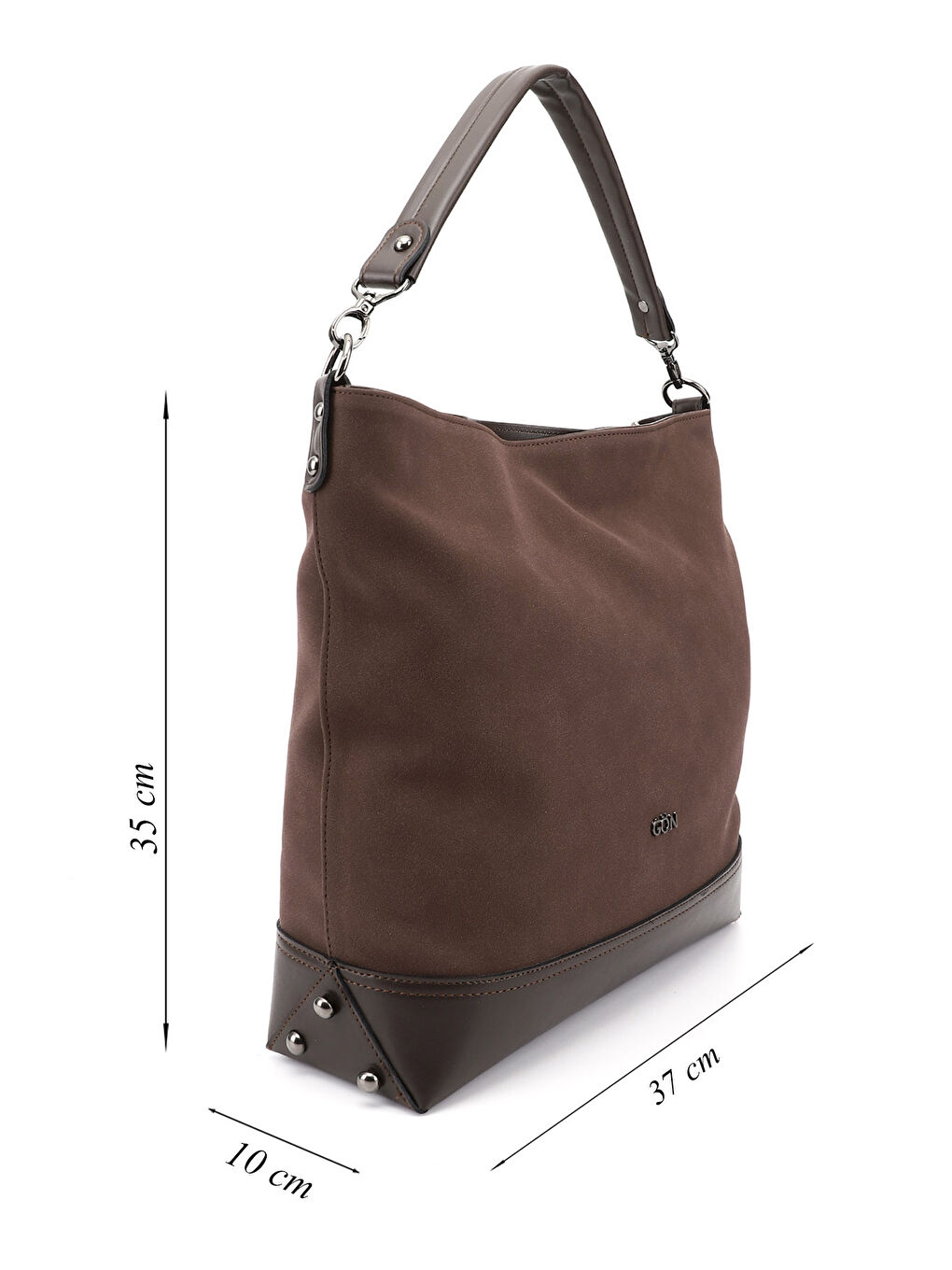 Kahverengi Kadın KAHVERENGİ Uzun Askılı El ve Omuz Çantası-1