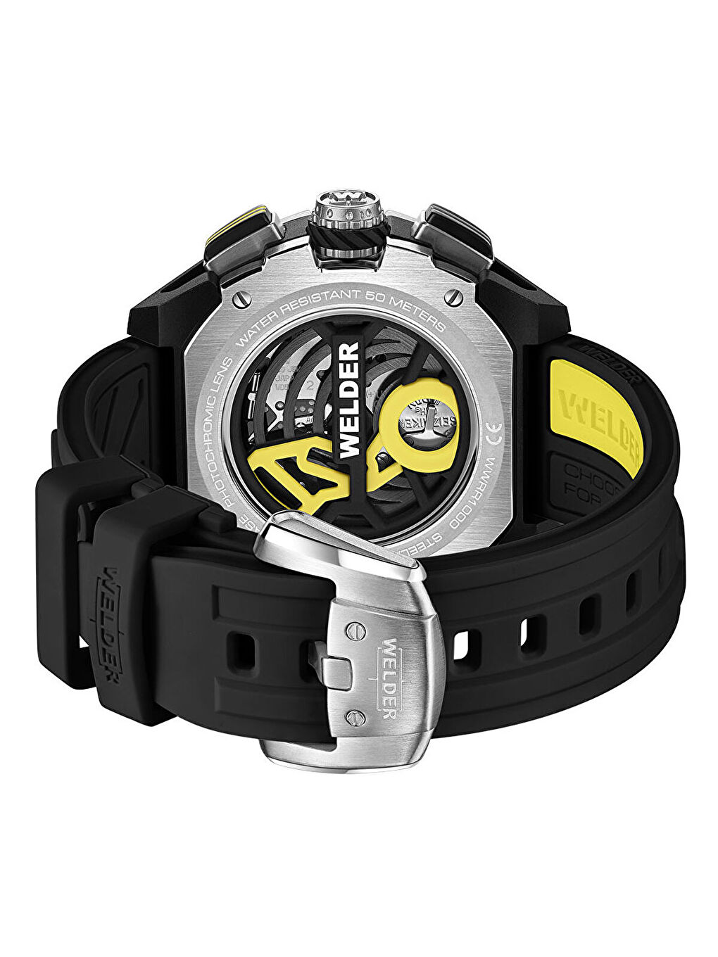 Siyah WWRR1000 Erkek Kol Saati-2