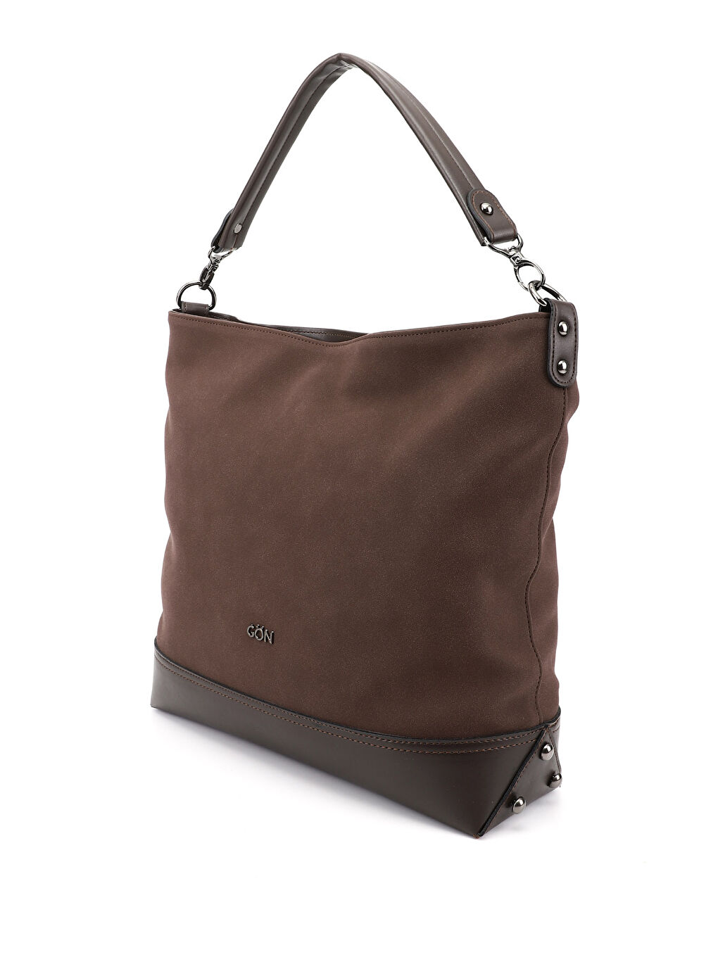 Kahverengi Kadın KAHVERENGİ Uzun Askılı El ve Omuz Çantası-2