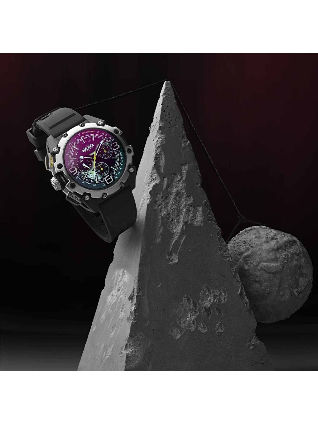 Siyah WWRR1000 Erkek Kol Saati-3