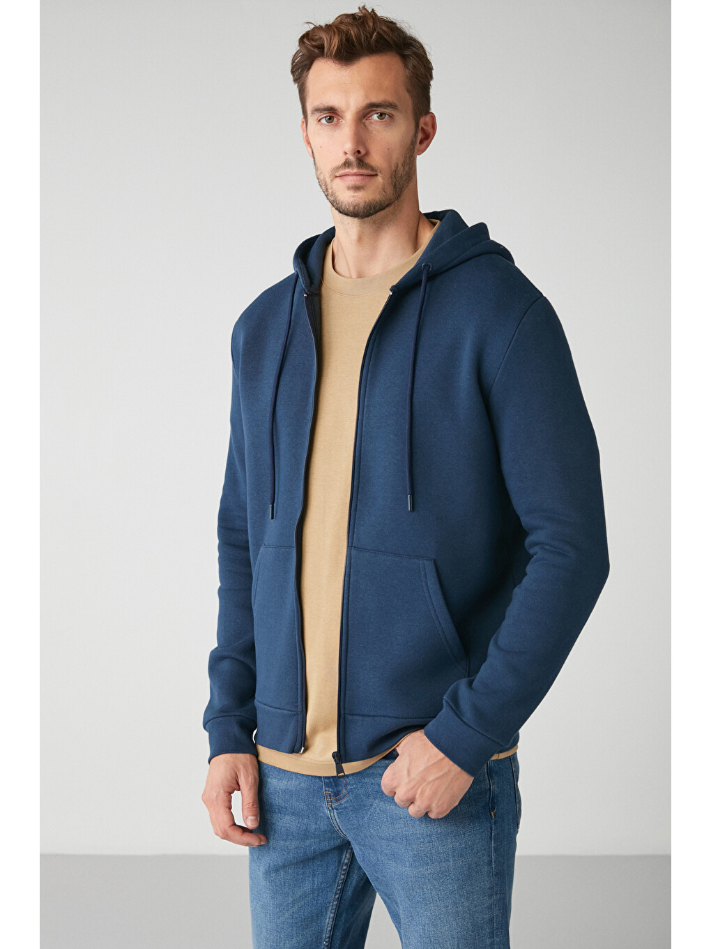 Insıder Comfort Lacivert Sweatshirt-1