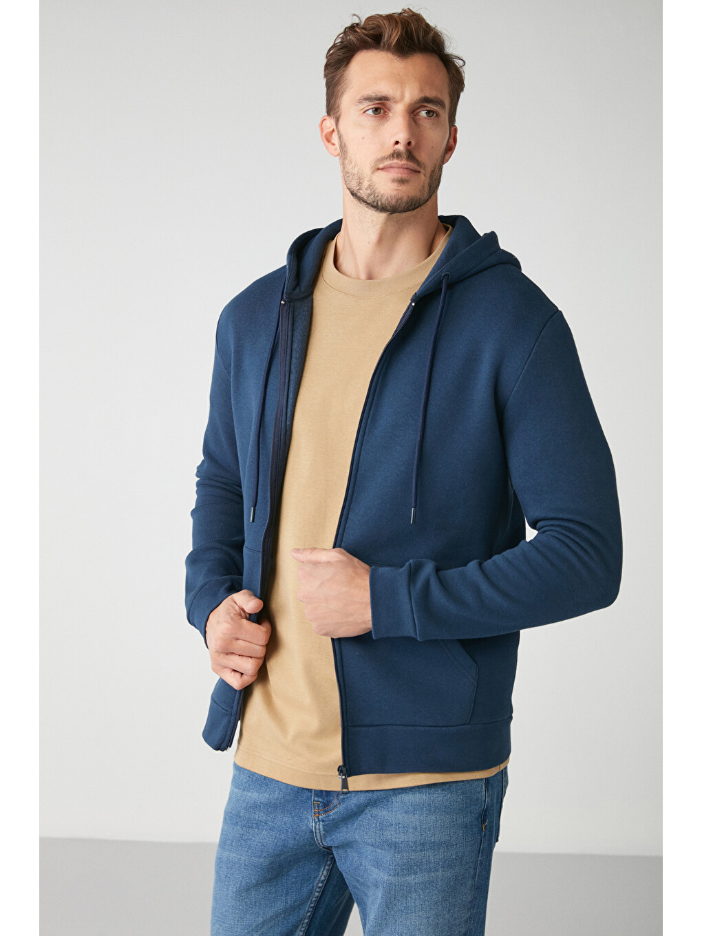 Insıder Comfort Lacivert Sweatshirt-2