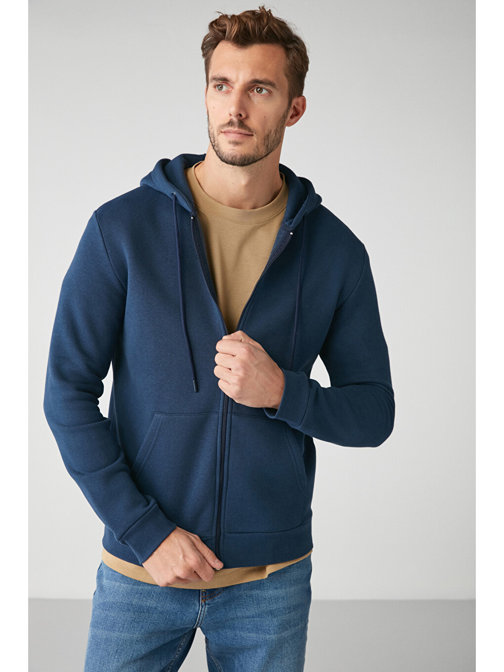 Insıder Comfort Lacivert Sweatshirt-3