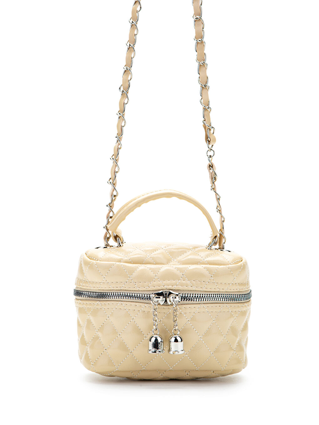 Suni Deri Almira Kadın Çapraz Çanta Tereyağ Sarısı-1