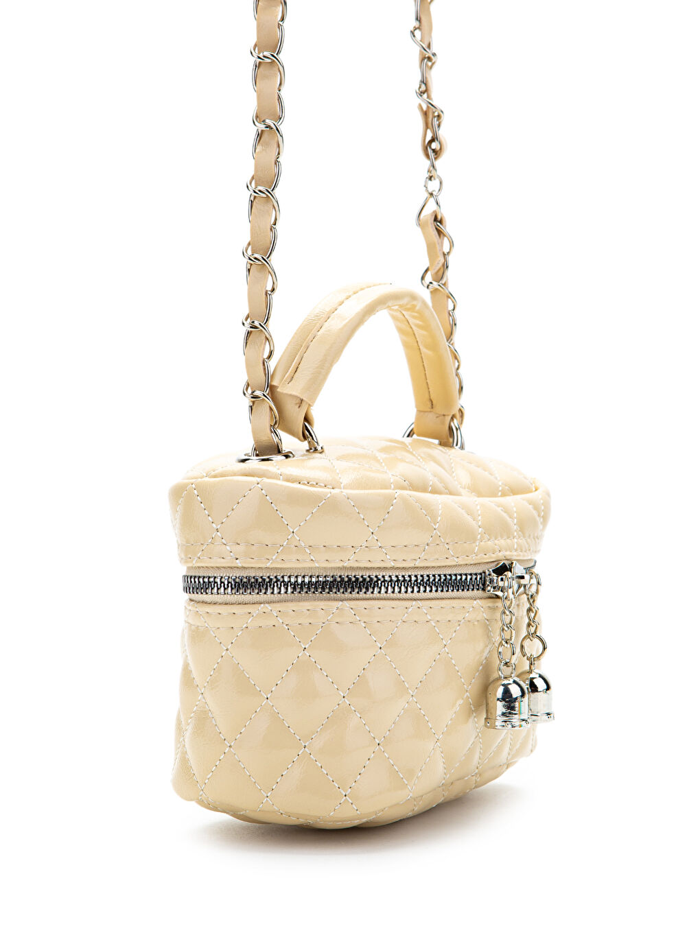 Suni Deri Almira Kadın Çapraz Çanta Tereyağ Sarısı-3