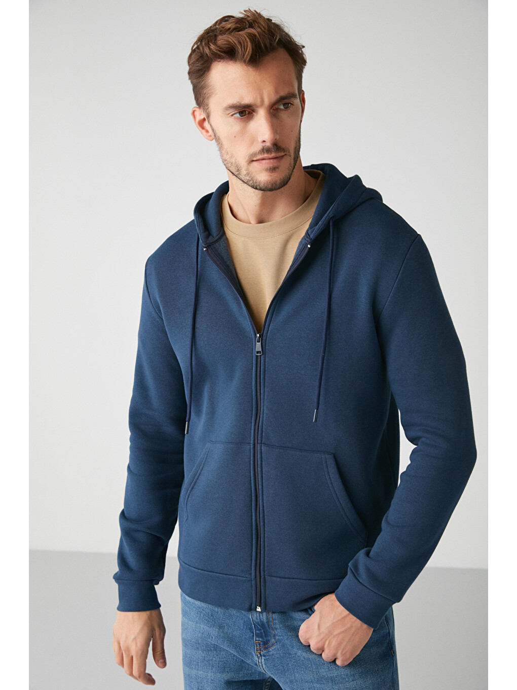 Insıder Comfort Lacivert Sweatshirt-4