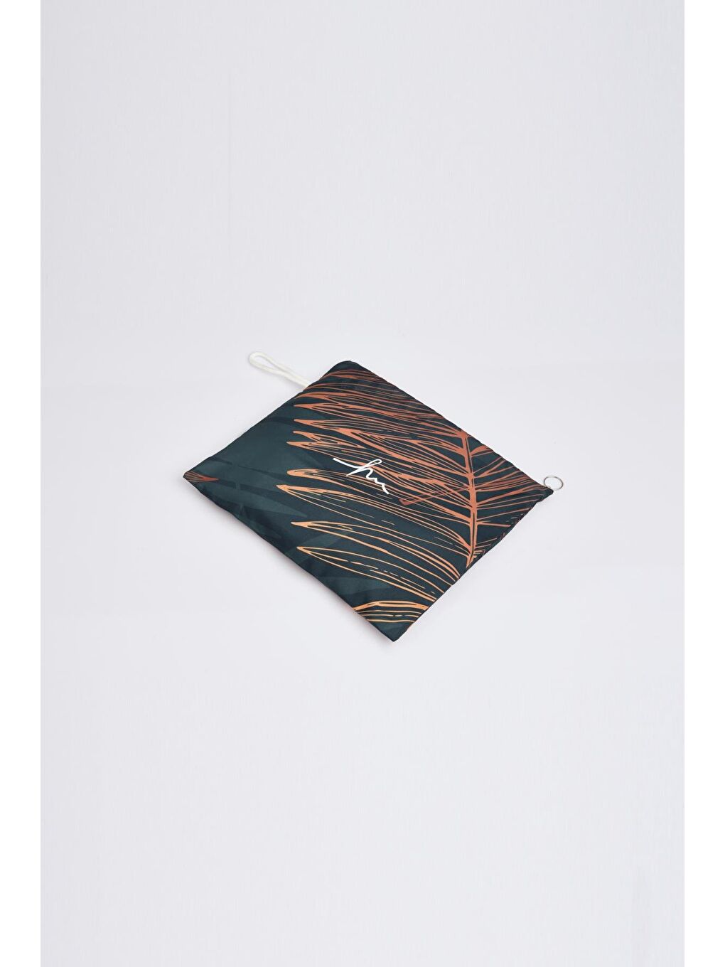 Gold Yaprak Detaylı Jileli Yeşil 5 Parça Tam Tesettür Mayo Takımı 3049-6