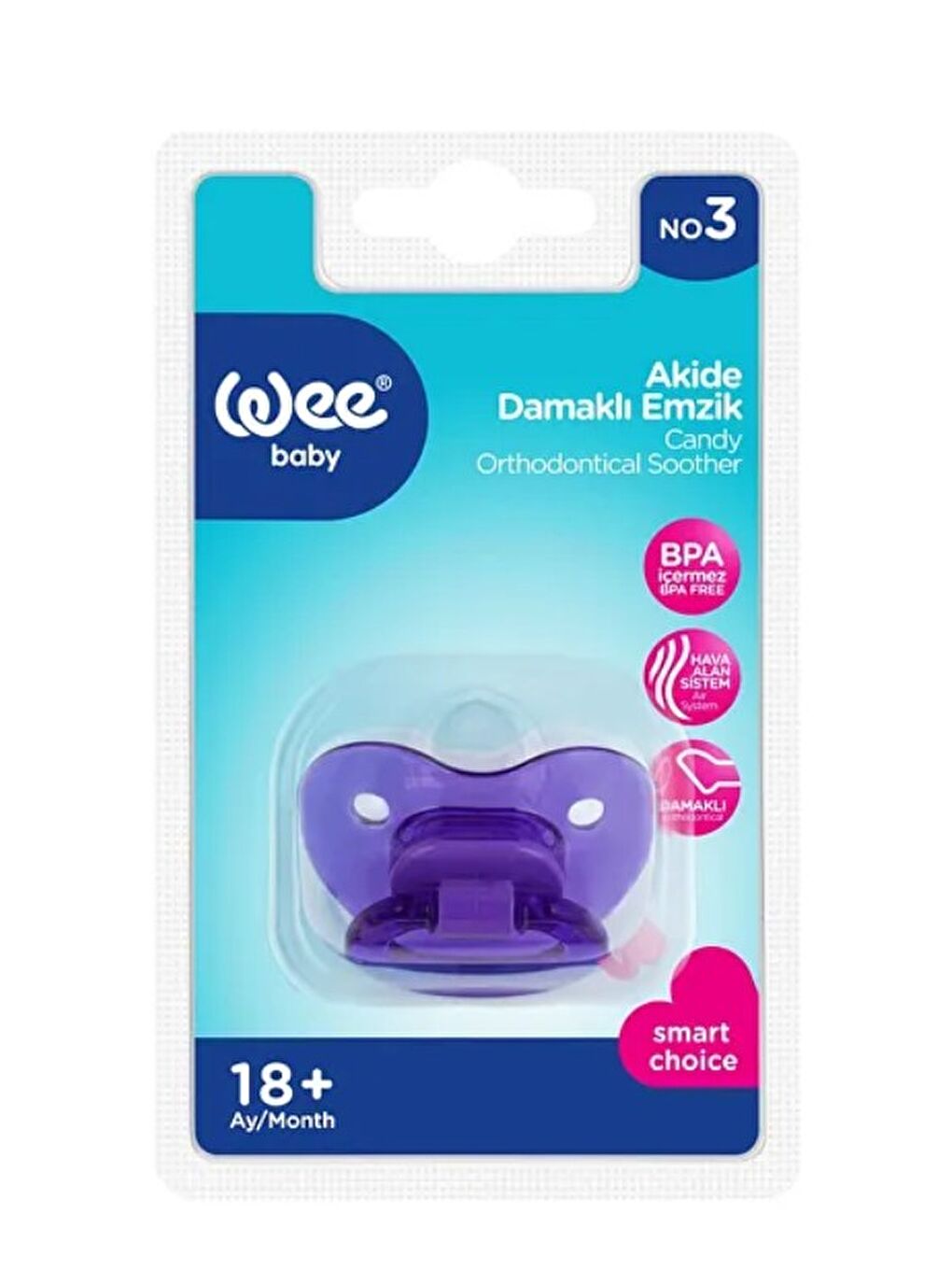 Akide Damaklı Emzik No:3-1