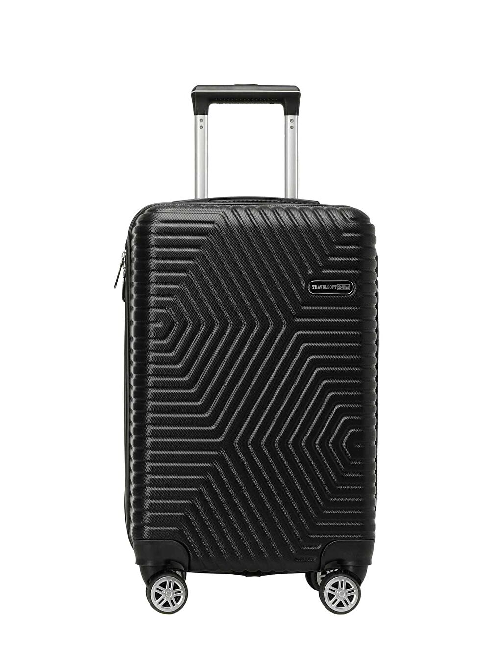 SANDERUM -K 5PR Siyah Unisex Küçük Boy Valiz