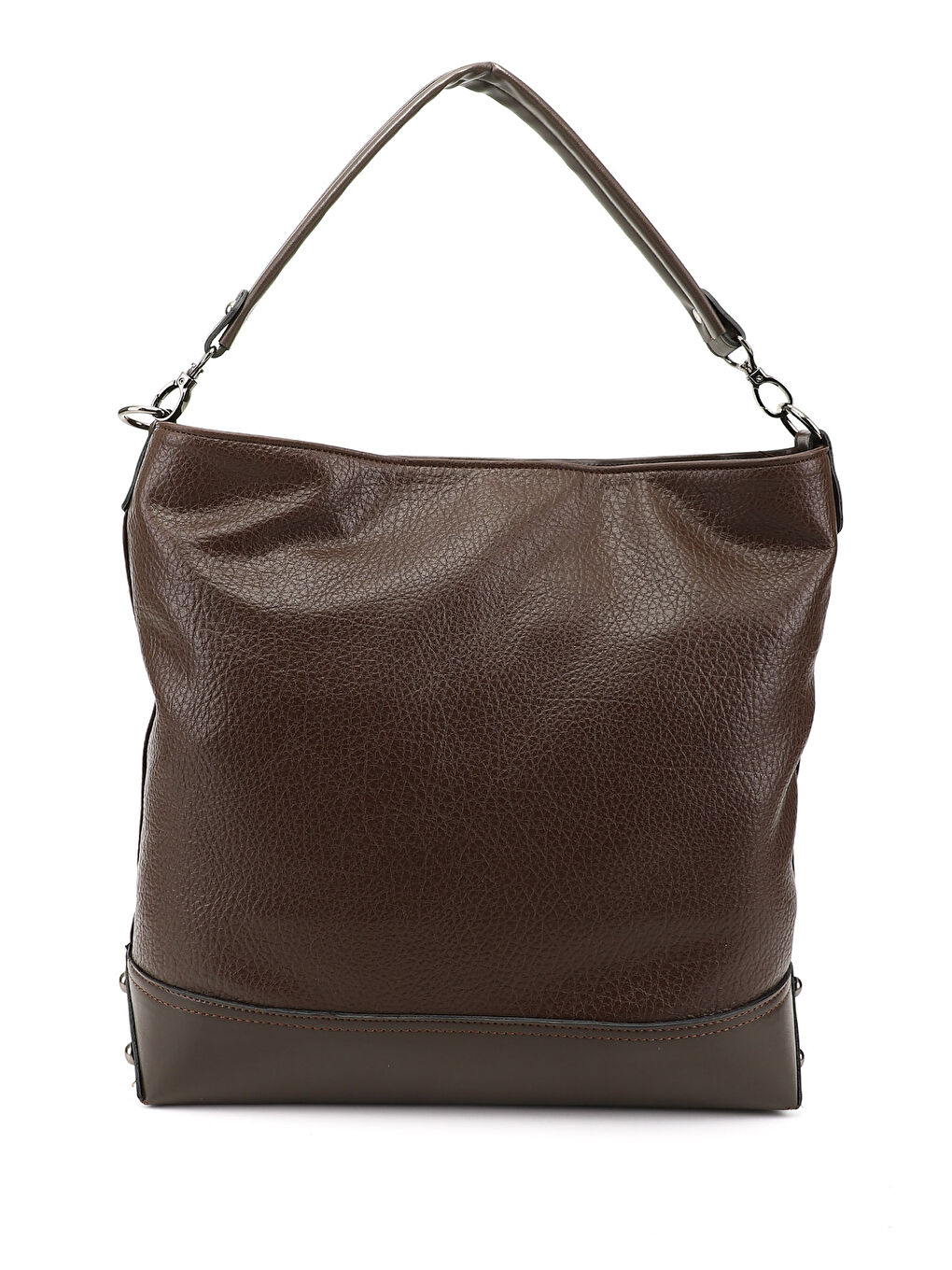 Kahverengi Kadın AÇIK KAHVERENGİ Uzun Askılı El ve Omuz Çantası-3