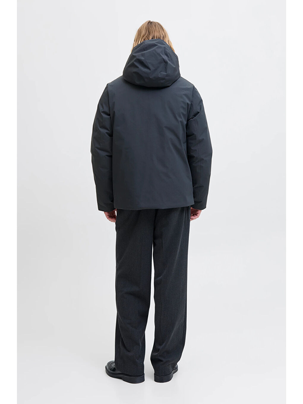 Lacivert Premium Jprccmoon Regular Fit Kapüşonlu Mont 12280905-3