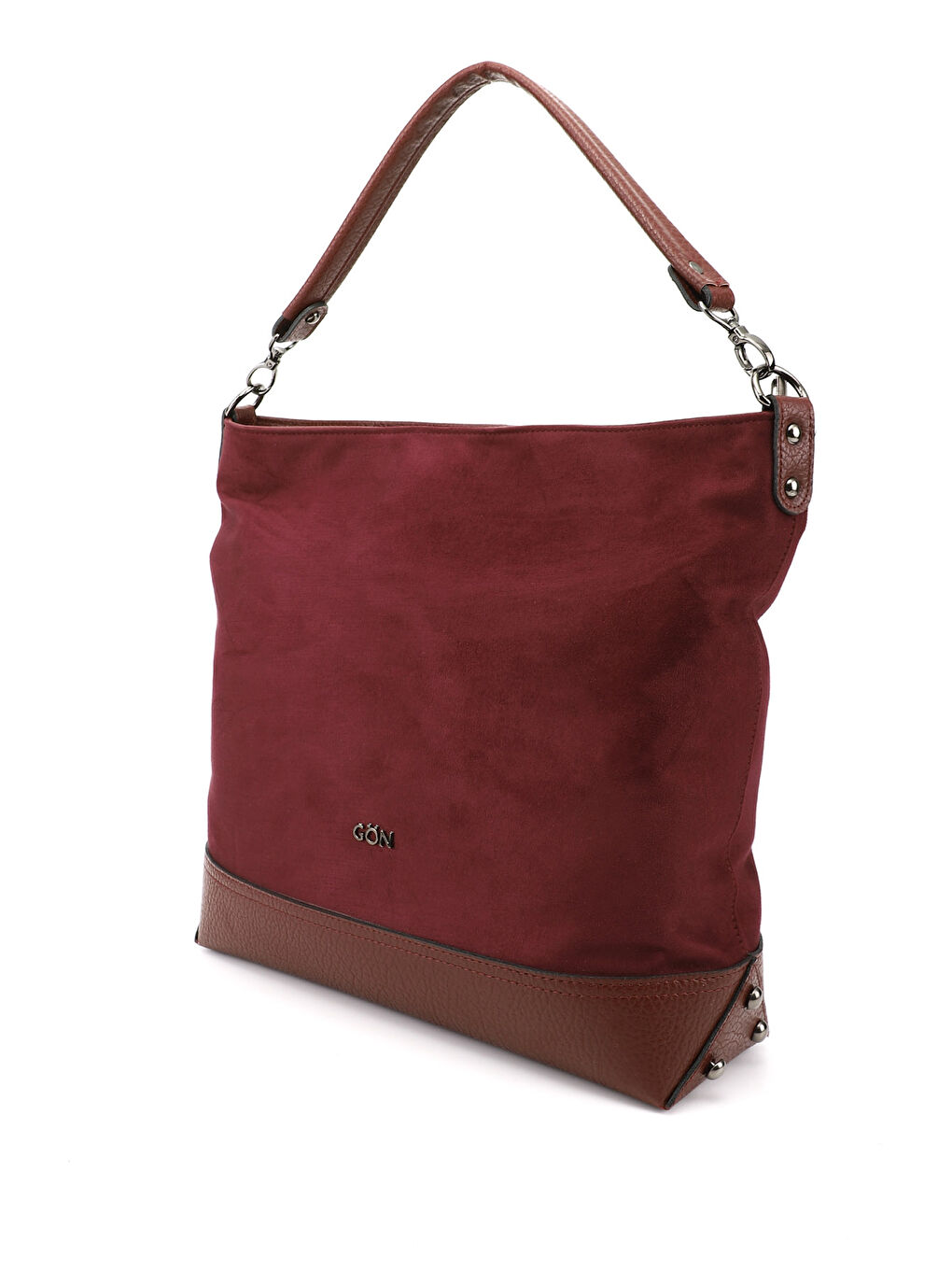 Bordo Kadın BORDO Uzun Askılı El ve Omuz Çantası-2