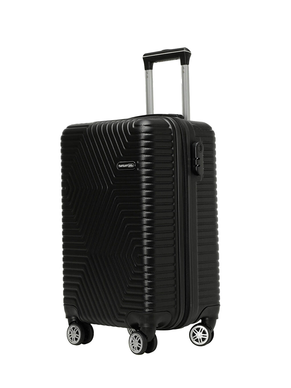 SANDERUM -K 5PR Siyah Unisex Küçük Boy Valiz-1