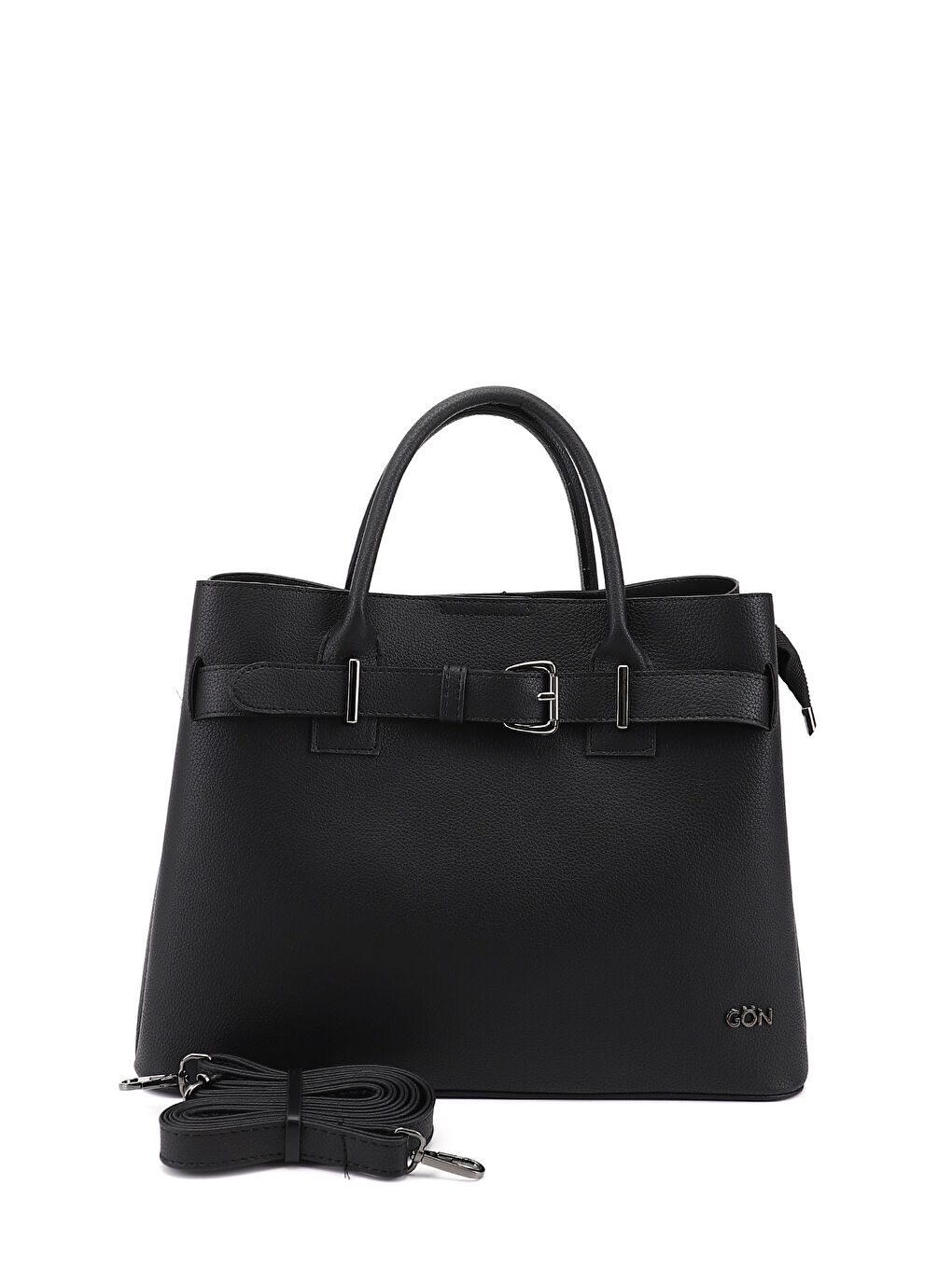 Siyah Kadın AÇIK SİYAH Uzun Askılı El ve Omuz Çantası