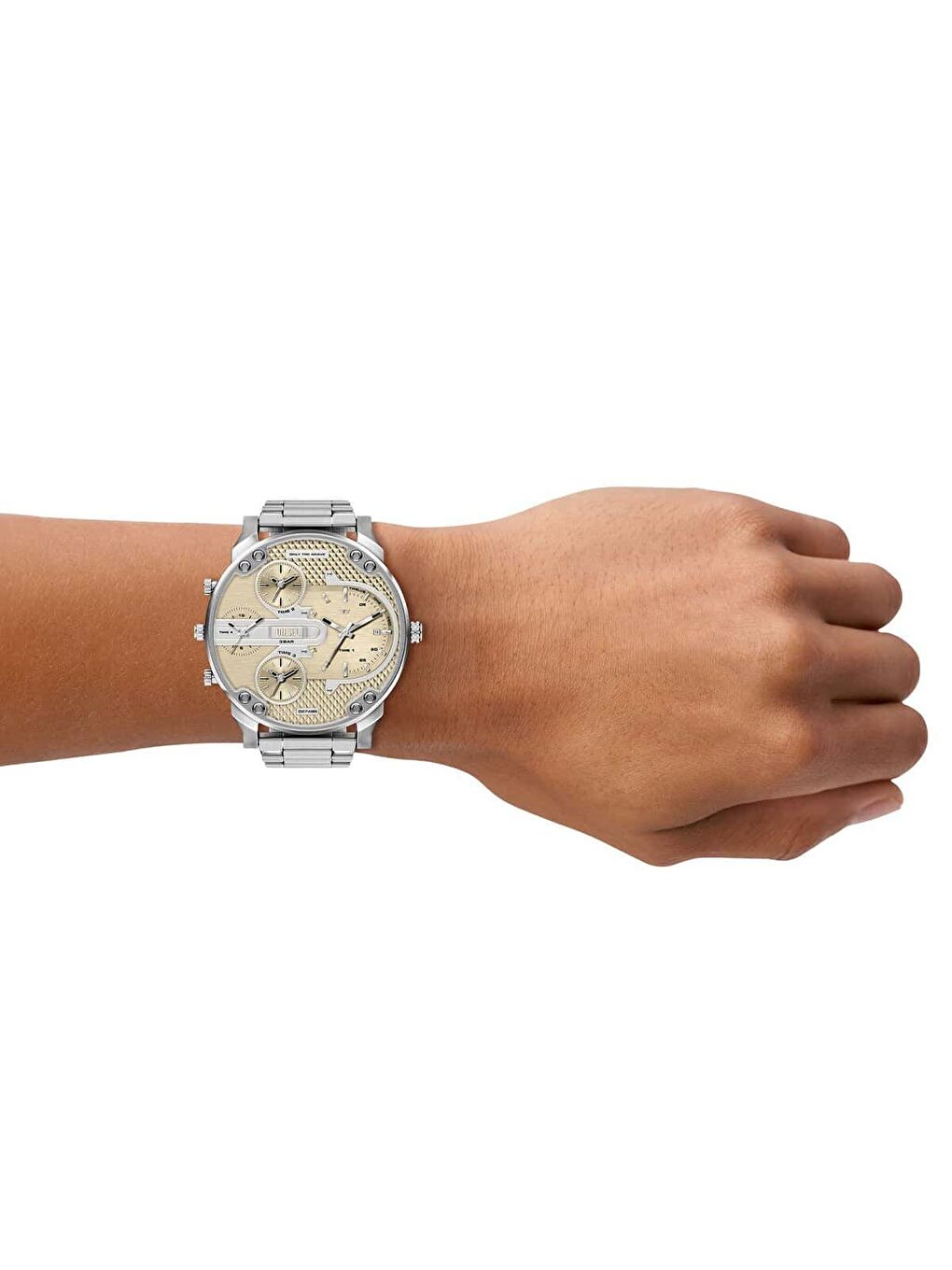 Gri DZ7495 Erkek Kol Saati-3