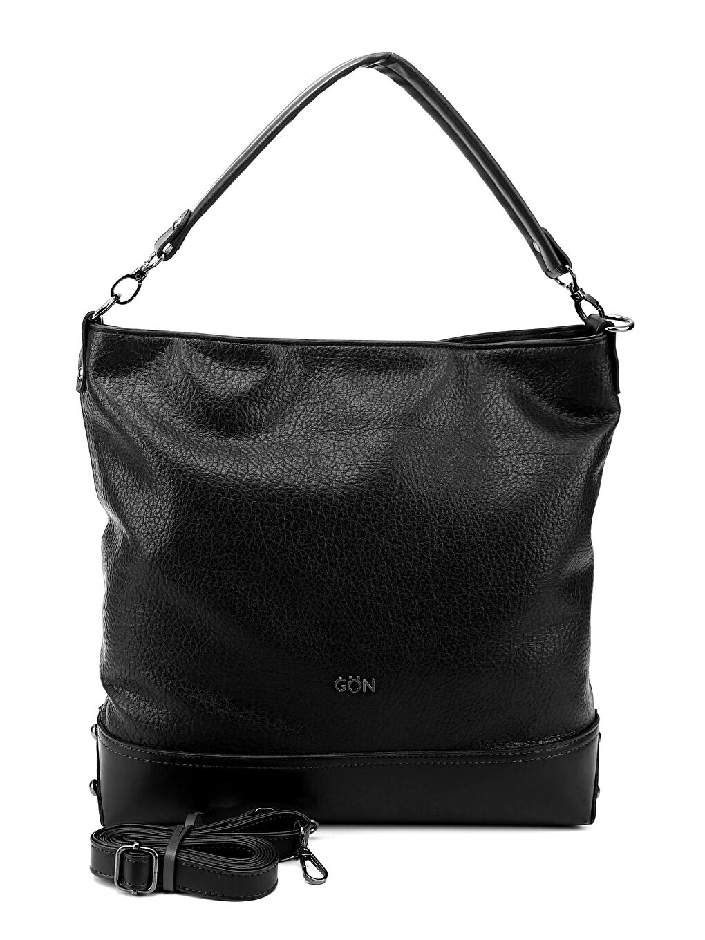 Siyah Kadın AÇIK SİYAH Uzun Askılı El ve Omuz Çantası