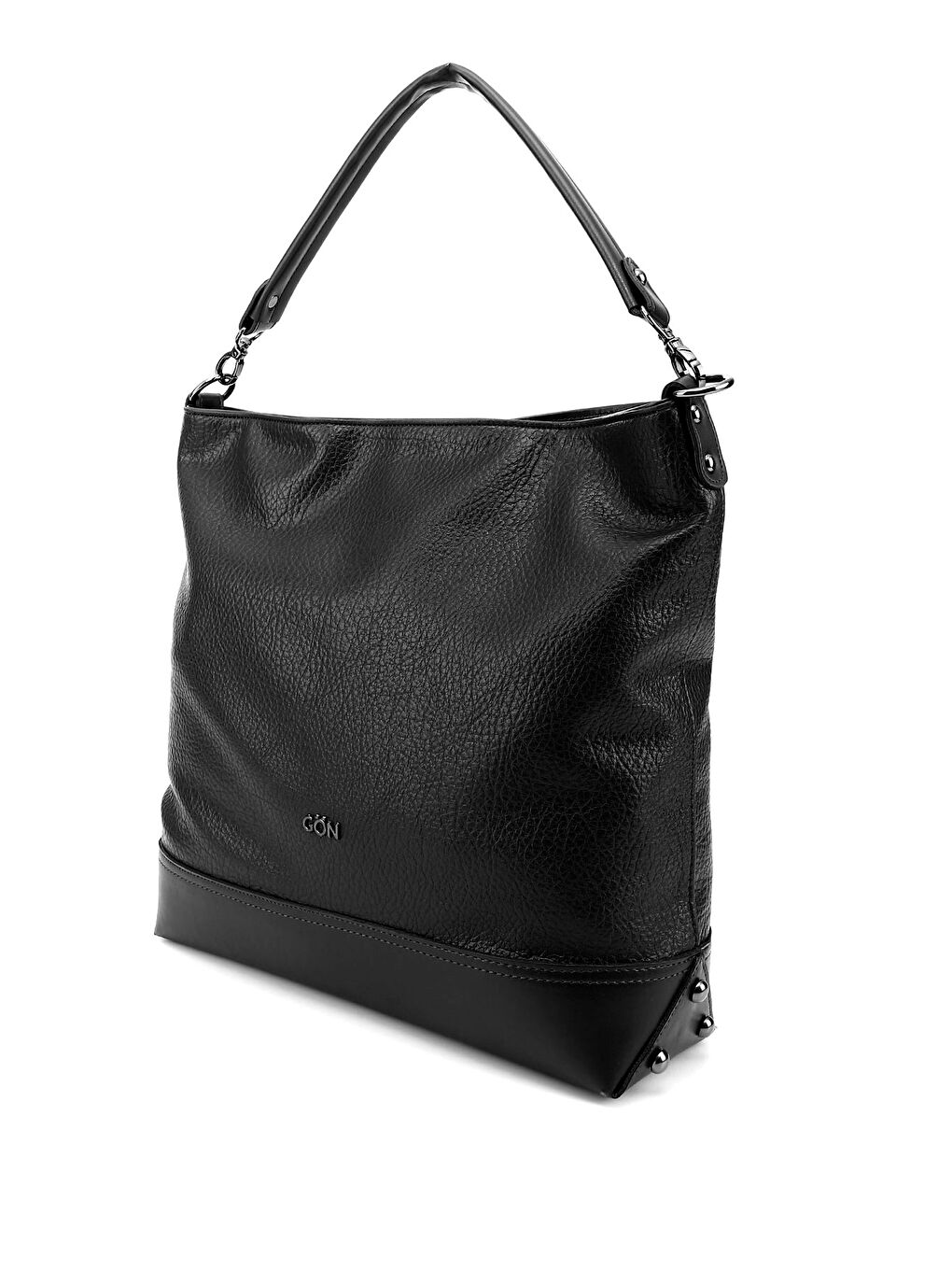 Siyah Kadın AÇIK SİYAH Uzun Askılı El ve Omuz Çantası-2