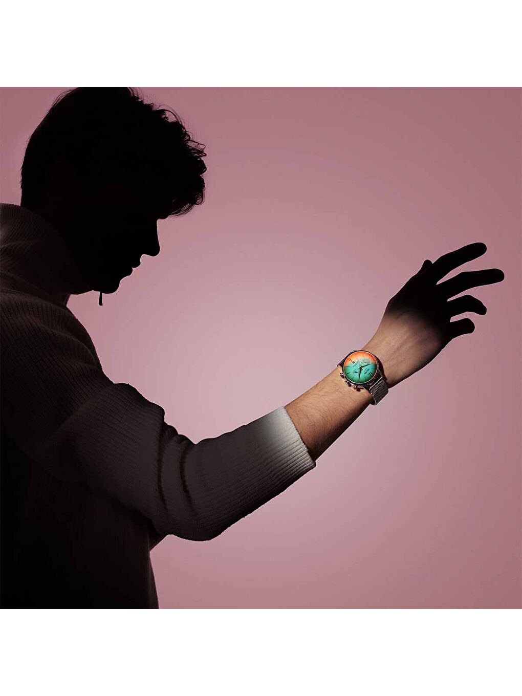 Gri WWRC400 45 mm Erkek Kol Saati-4