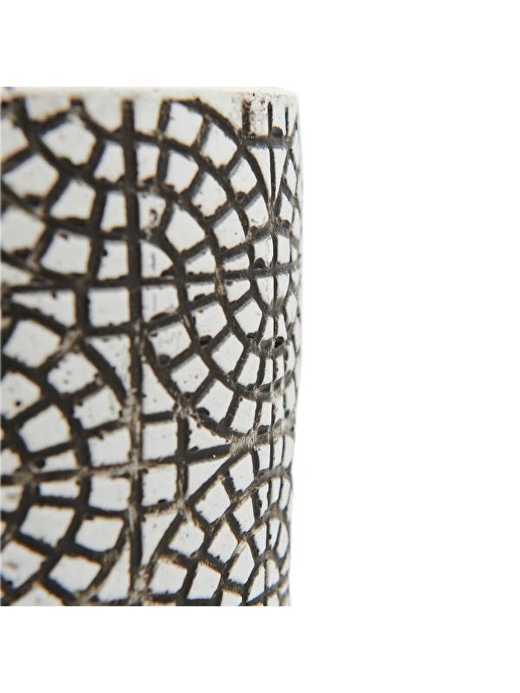 Beyaz Dekoratif Halka Saksı-2