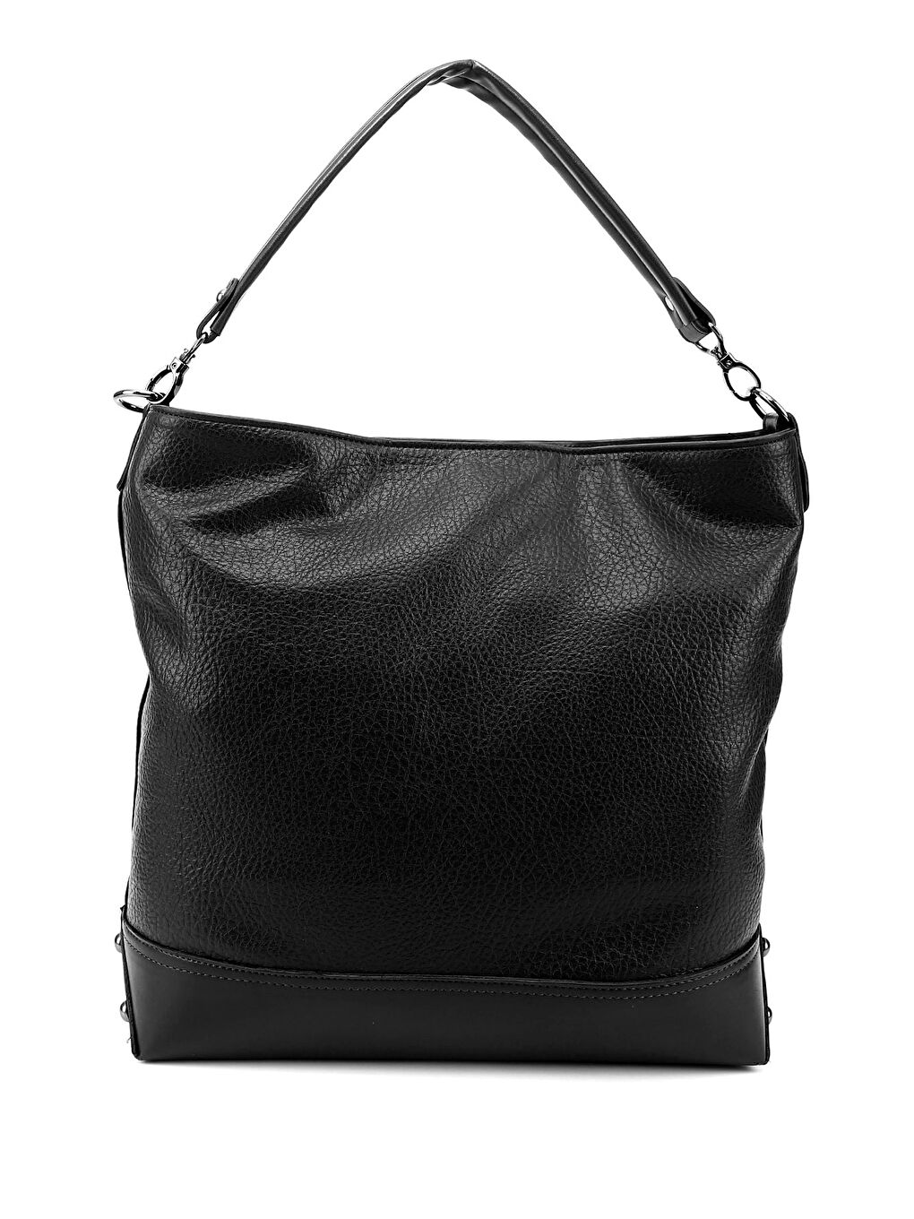 Siyah Kadın AÇIK SİYAH Uzun Askılı El ve Omuz Çantası-3