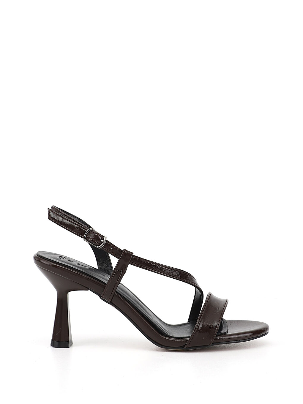 Kahverengi Kadın KAHVERENGİ Bantlı Kadeh Ökçe Sandalet