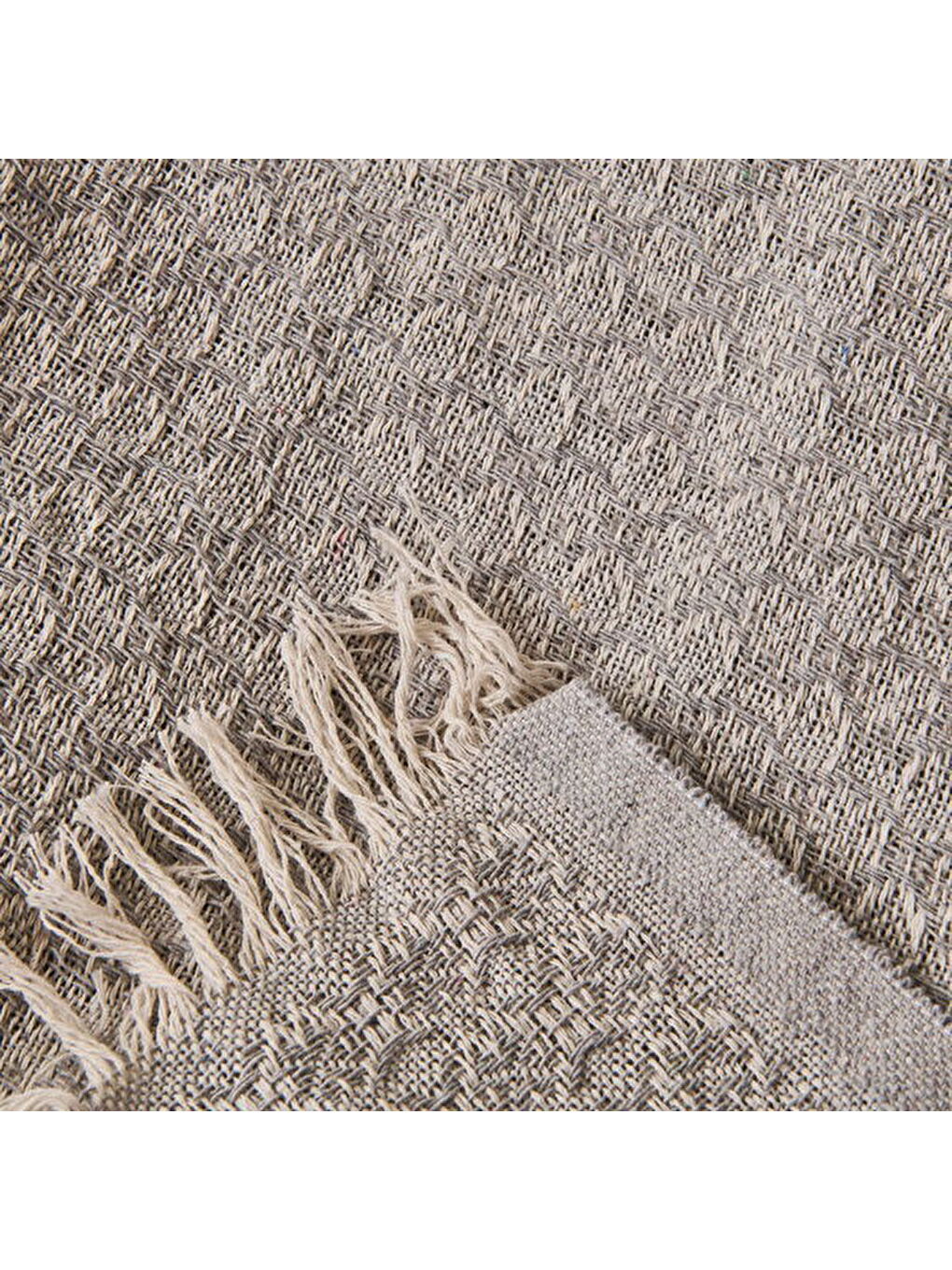 Soft Bety Koltuk Örtüsü - Gri - 130x170 cm-1