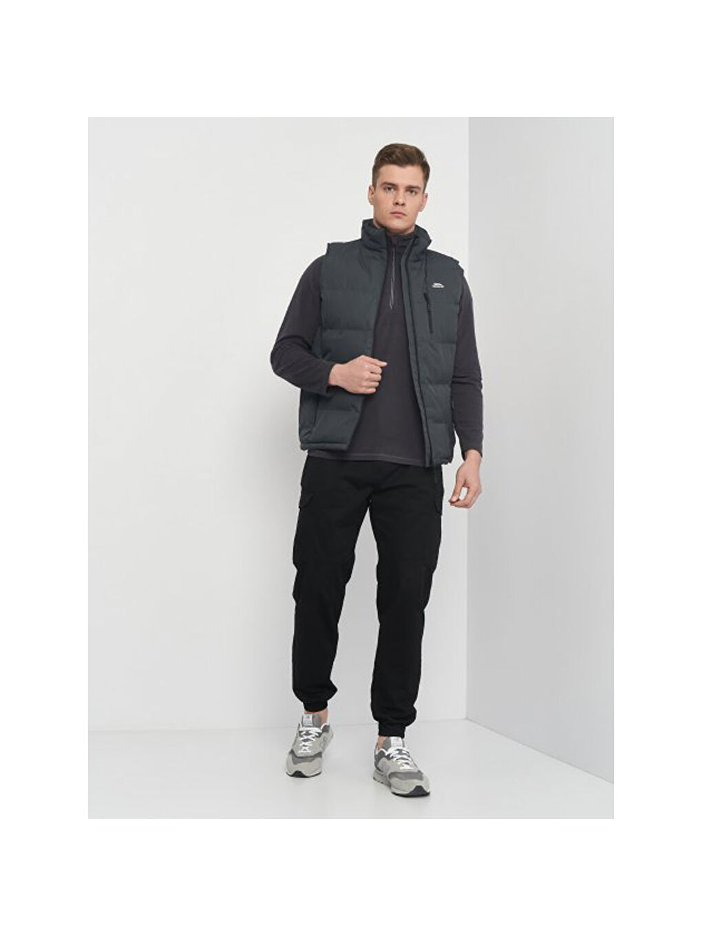 Antrasit Blackford - Microfleece At100 Erkek Pembe Polar-2