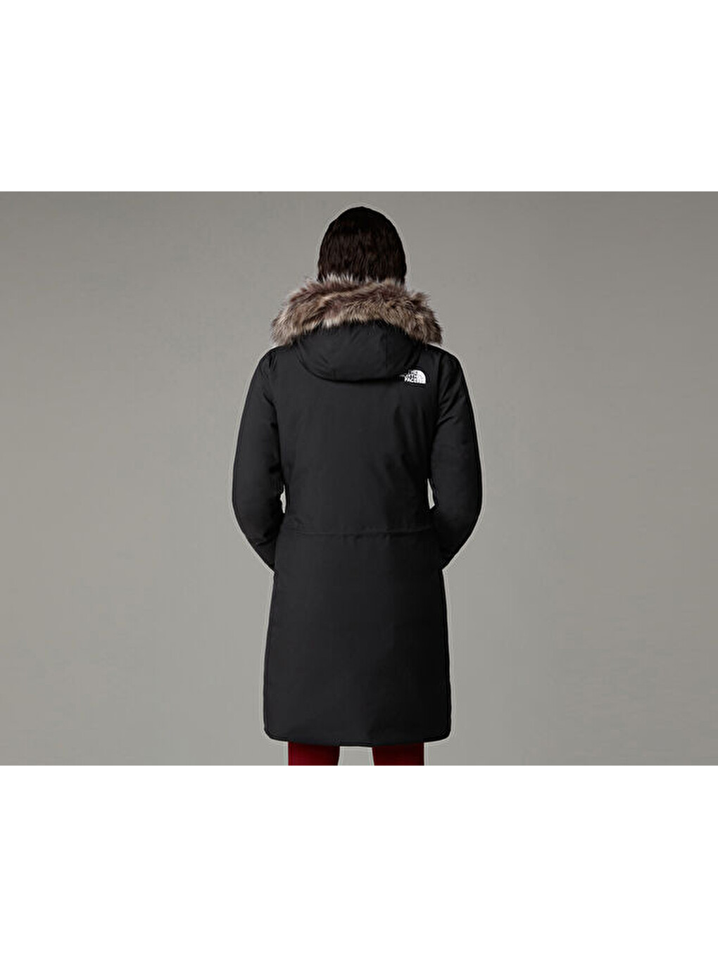 W Artic Parka Kadın Outdoor Montu Nf0a84j24h01 Siyah-6