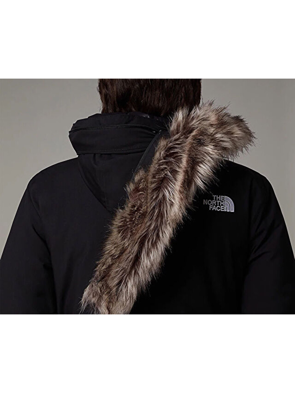 W Artic Parka Kadın Outdoor Montu Nf0a84j24h01 Siyah-9
