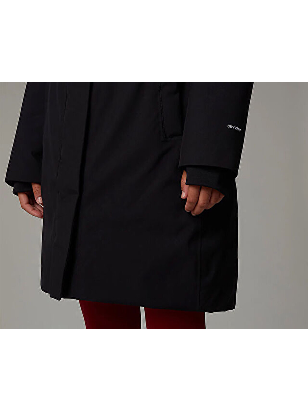 W Artic Parka Kadın Outdoor Montu Nf0a84j24h01 Siyah-10