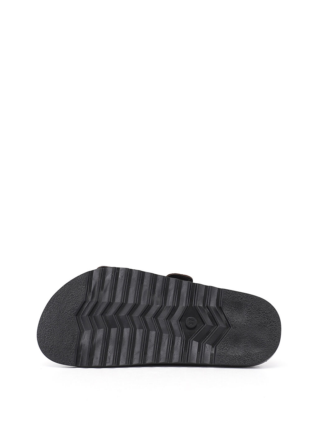 Kahverengi Kadın AÇIK KAHVERENGİ Çift Tokalı Terlik-4