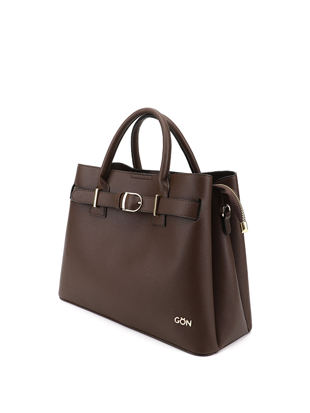 Kahverengi Kadın AÇIK KAHVERENGİ Uzun Askılı El ve Omuz Çantası-2