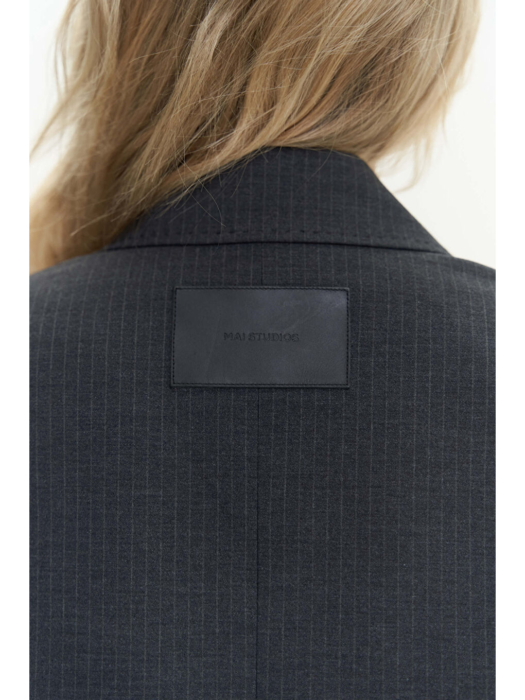 Jessical Çizgili Antrasit Blazer-7