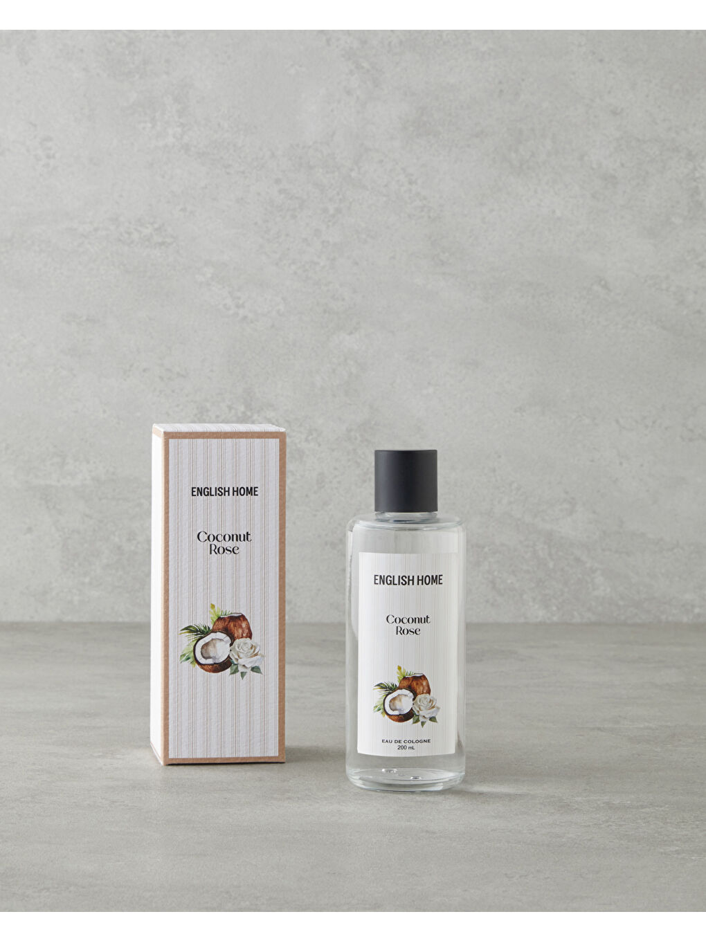 Coconut Rose Kolonya 200 ml Şeffaf