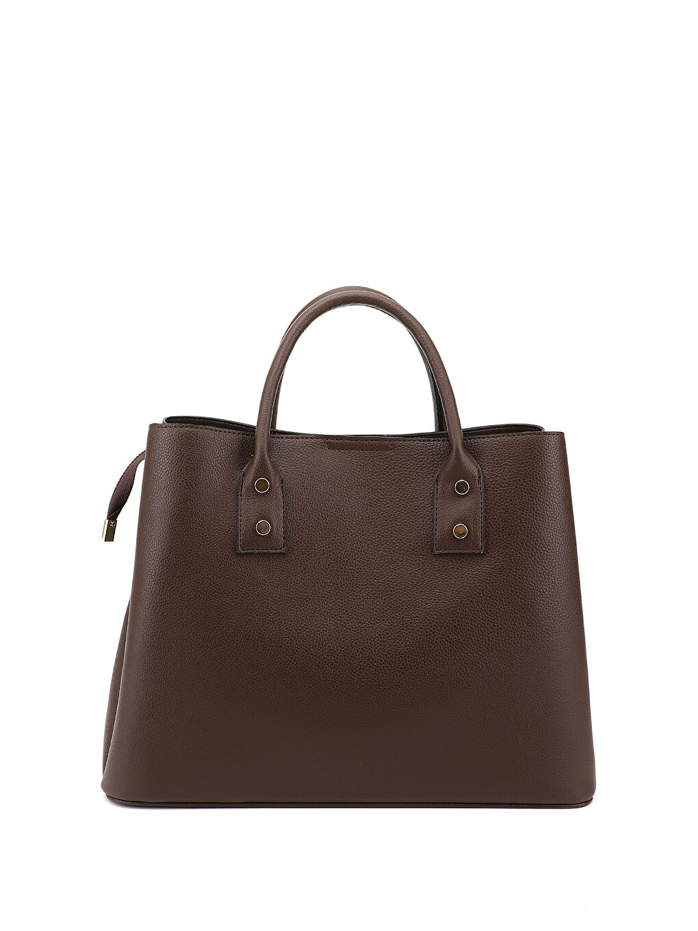 Kahverengi Kadın AÇIK KAHVERENGİ Uzun Askılı El ve Omuz Çantası-3