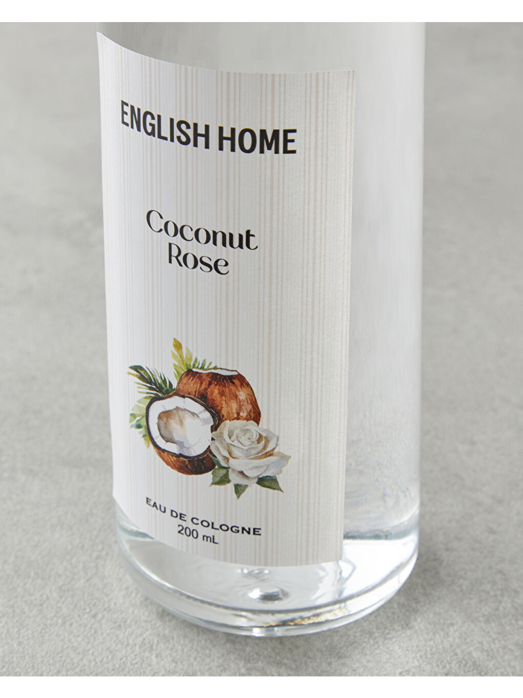Coconut Rose Kolonya 200 ml Şeffaf-2