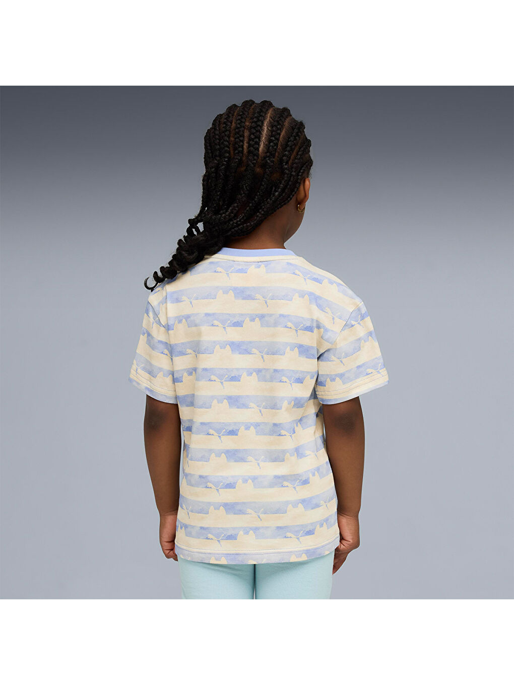 Karışık Gdh Aop Kız Çocuk Tişört-1