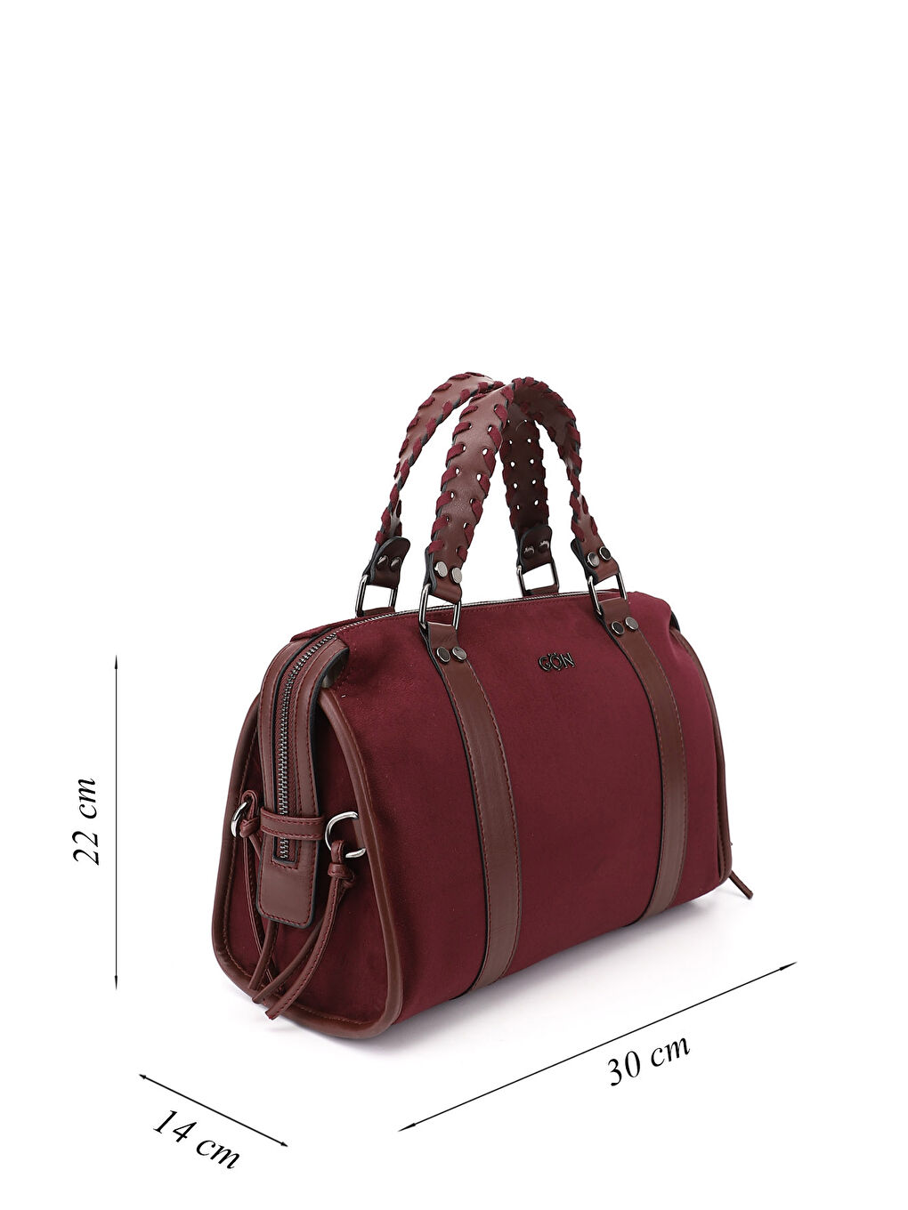 Bordo Kadın BORDO El Ve Omuz Çantası-1