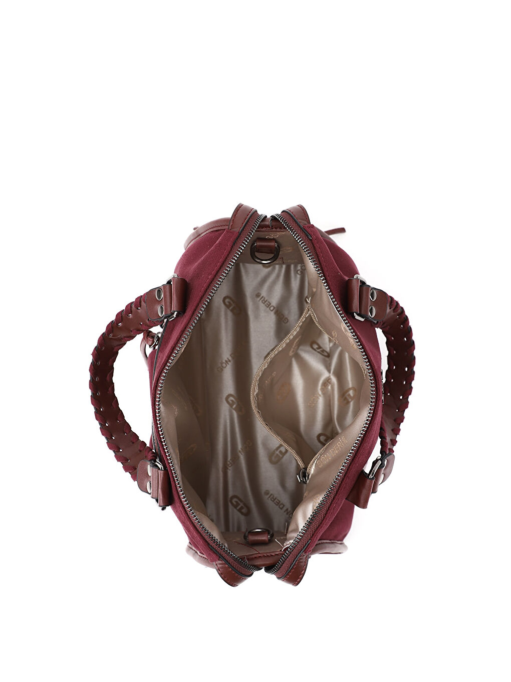 Bordo Kadın BORDO El Ve Omuz Çantası-4