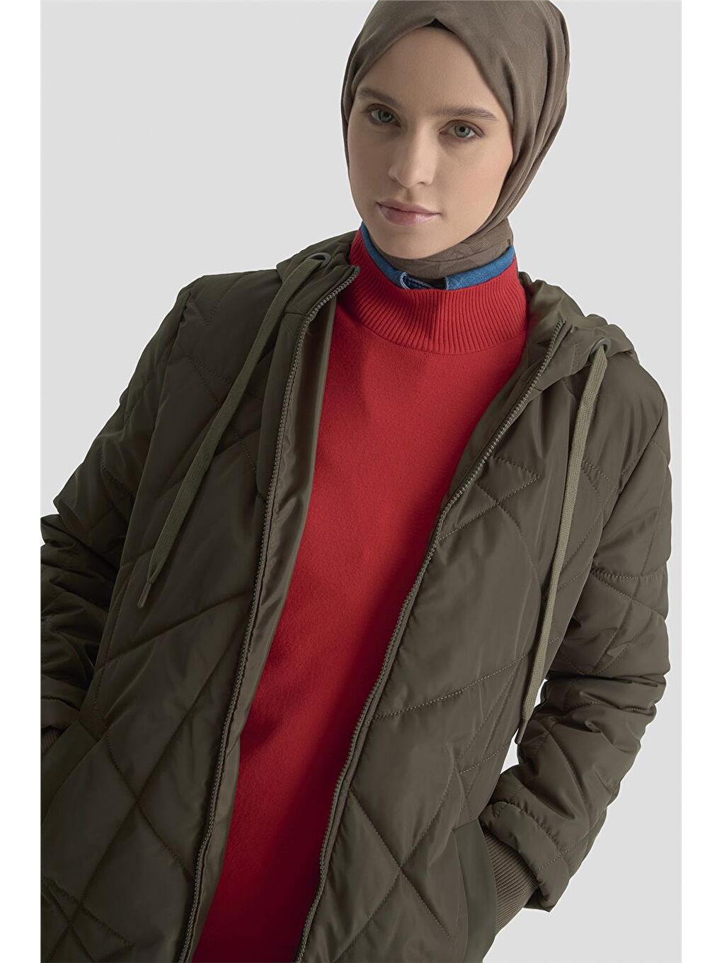 Kapitone Kaban 25Kt703 Haki-2