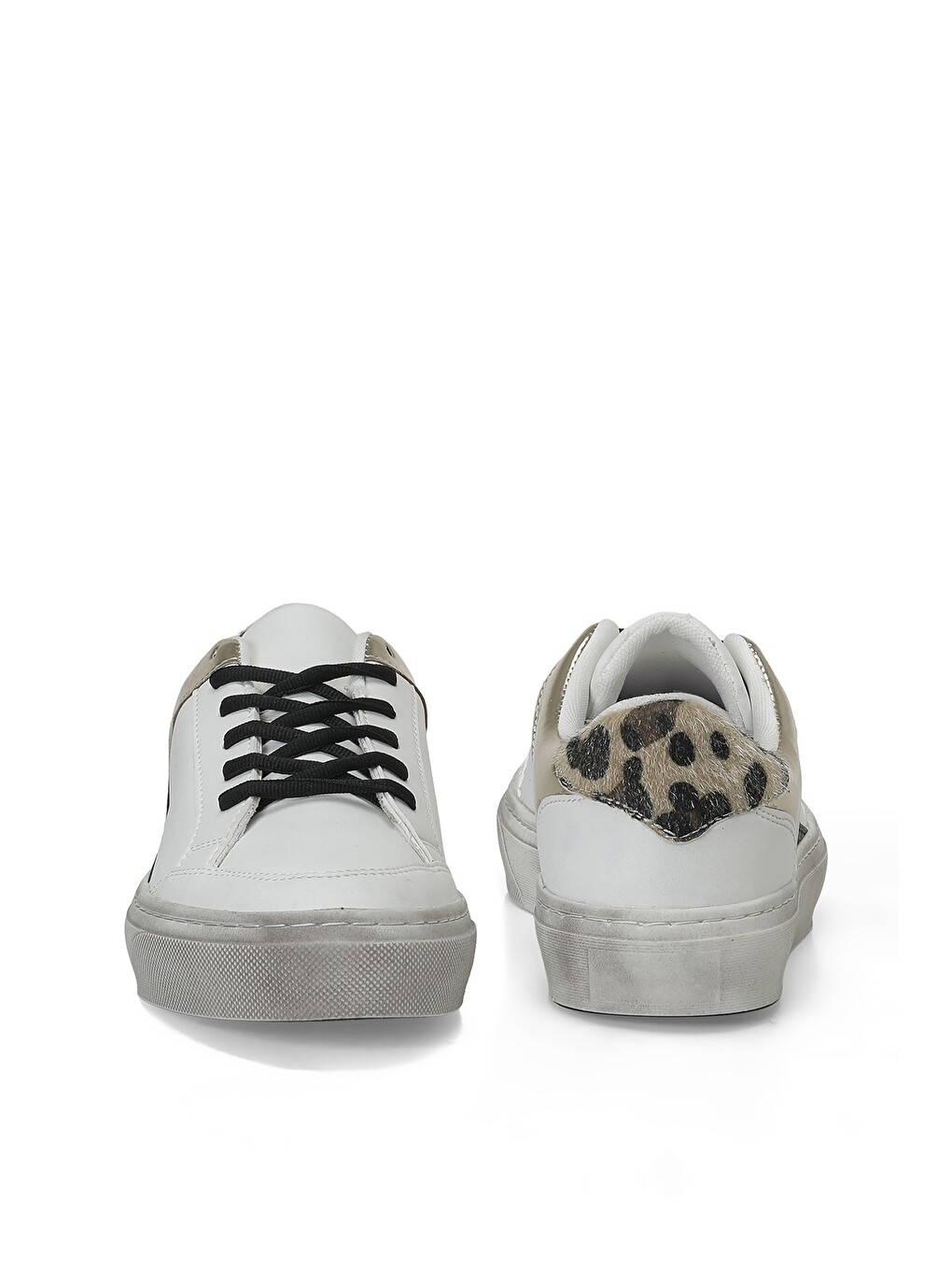 26k-136 Beyaz Kadın Sneaker-4