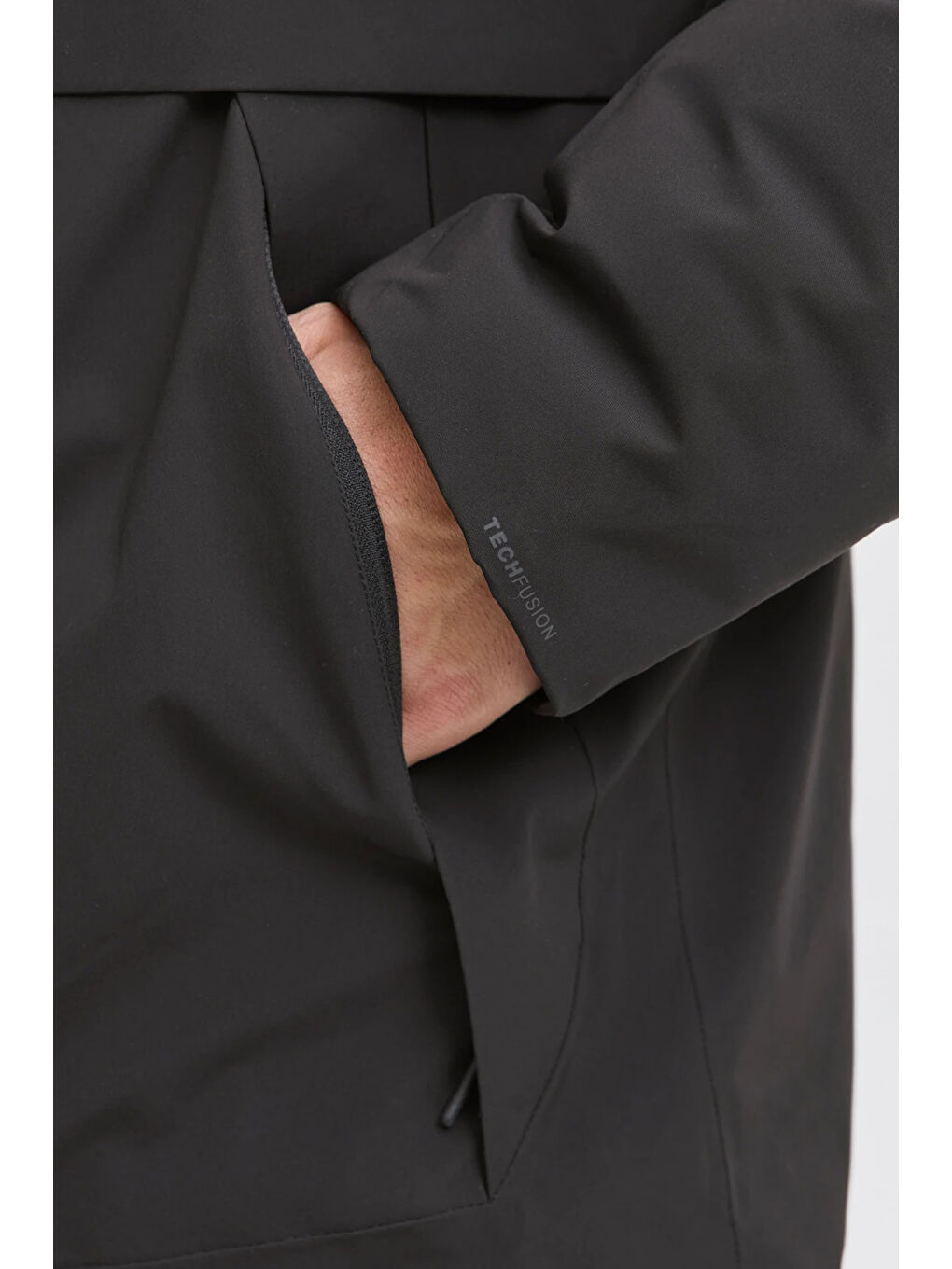 Siyah Premium Jprccmoon Regular Fit Kapüşonlu Mont 12280905-6