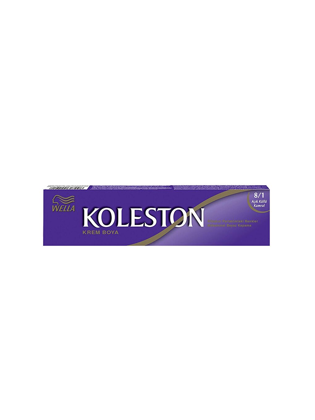 Wella Açık Kahve Koleston Single Tüp Boya 8/1 Açık Küllü Kumral